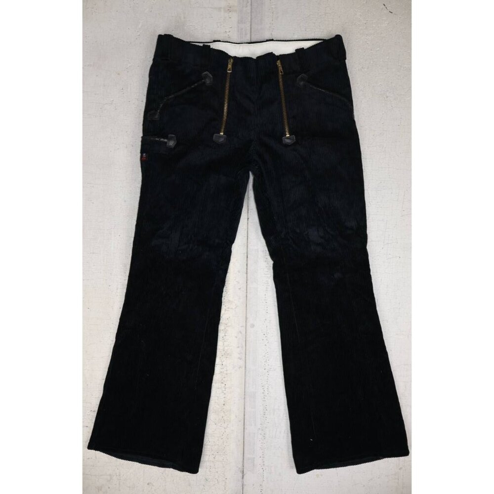Vintage FHB Guild Corduroy Pants Flared Leg 40x34 Alfons Trenker Germany